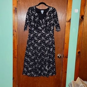 Black and Silver dress